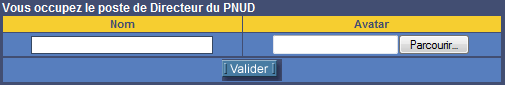 Avatar membre du bureau de l'ONU