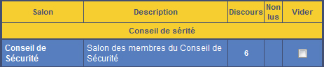 Conseil de Sécurité