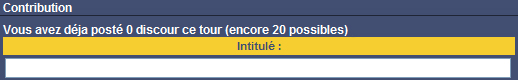 Nombre discours