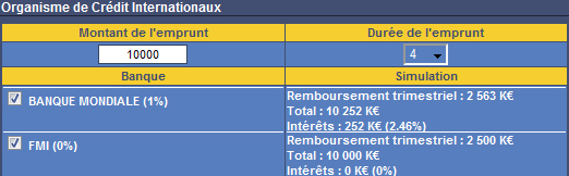 Outil simulation