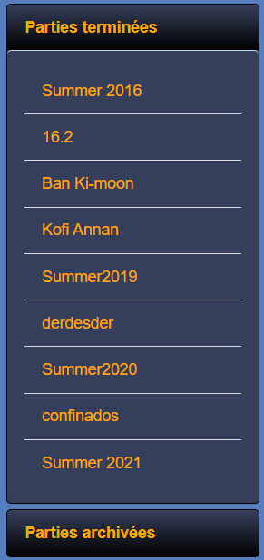 Parties liste
