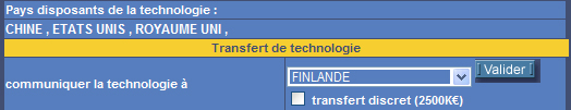 Technologie transfert