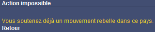 Un seul groupe rebelle