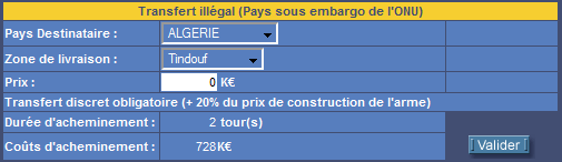 Vente discrète