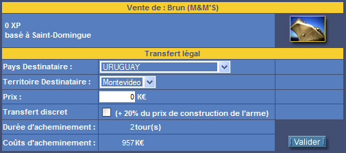 Vente strat